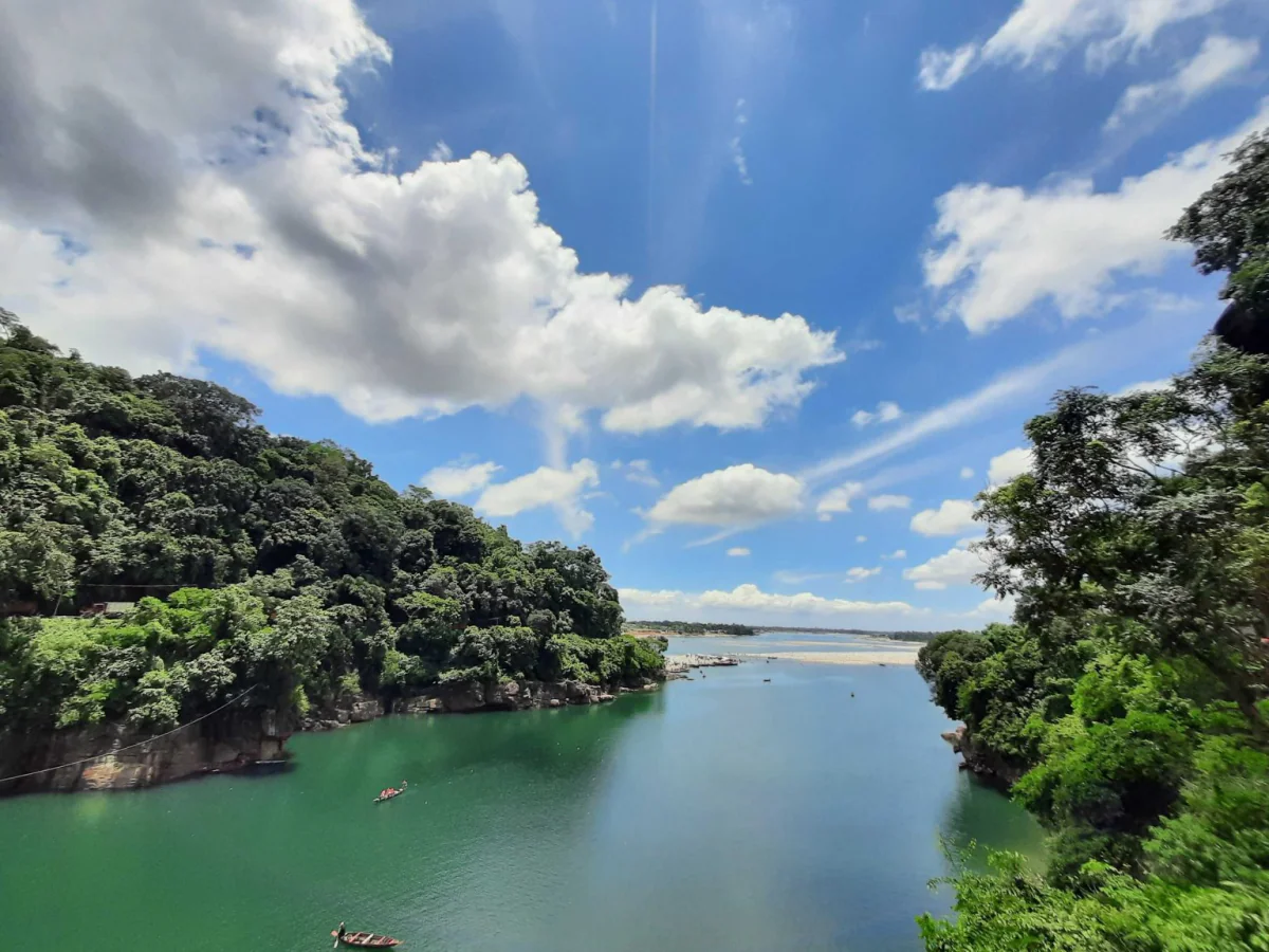 Mahbub’s photograph from Dawki Bridge in Meghalaya, contributed to the WordPress Photo Directory